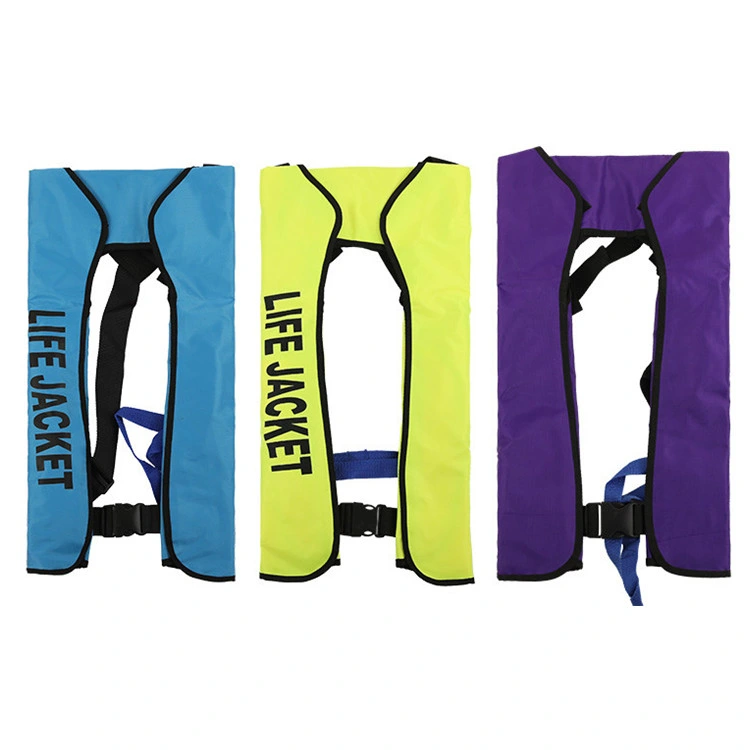 Quality Assurance Swimming Pool Safety Device Automatic Manual Inflating Life Jacket