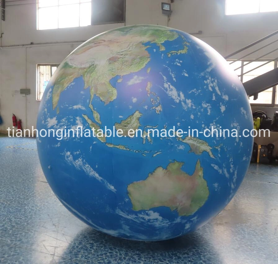 4m Tall Inflatable Earth Parade Balloon Advertising Balloon