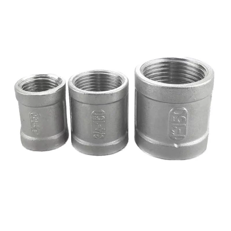 Industry Stainless Steel 304/316 Socket Banded Coupling with Bsp/NPT/BSPT