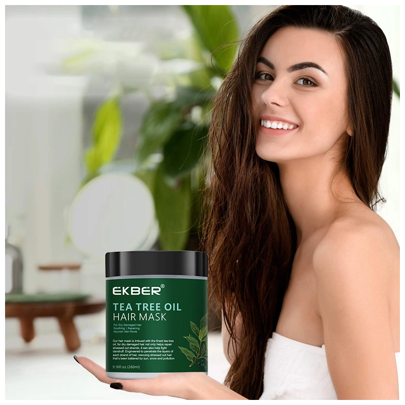 Wholesale/Supplier OEM Repairing Tea Tree Essential Oil Argan Oil Hair Mask Treatment