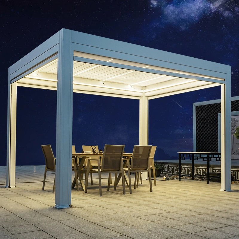 Outdoor Garden Luxury Customized Electrical Control Gazebo Canopy