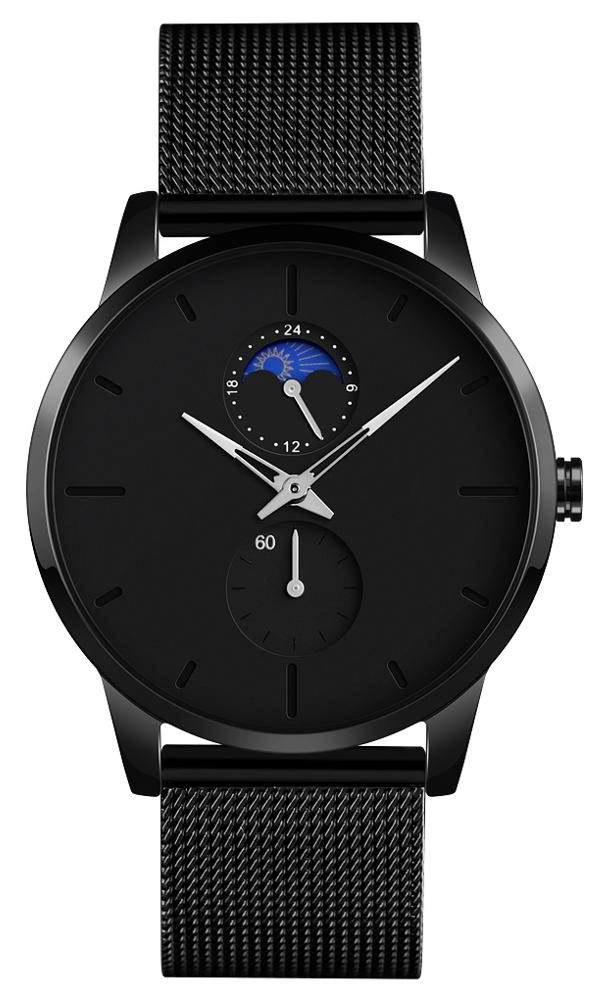 Luxo Casual minimalista do Movimento de quartzo relógio de pulso unissexo de marca personalizada