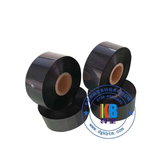 Black Resin Wash Color Ribbon for Taffeta Satin Transfer Printing