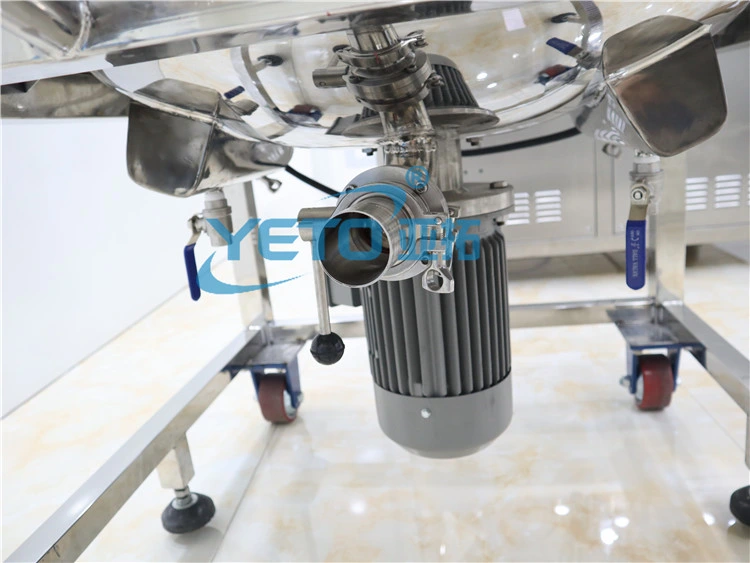 Yeto Cosmetic Making Equipment 50L Homogenizer Mixer Tank