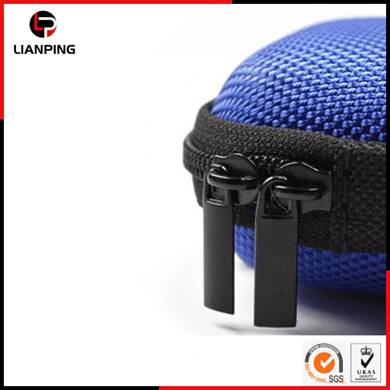 Factory Wholesale/Supplier Shockproof Hard EVA Earphone Case with Mesh Pocket