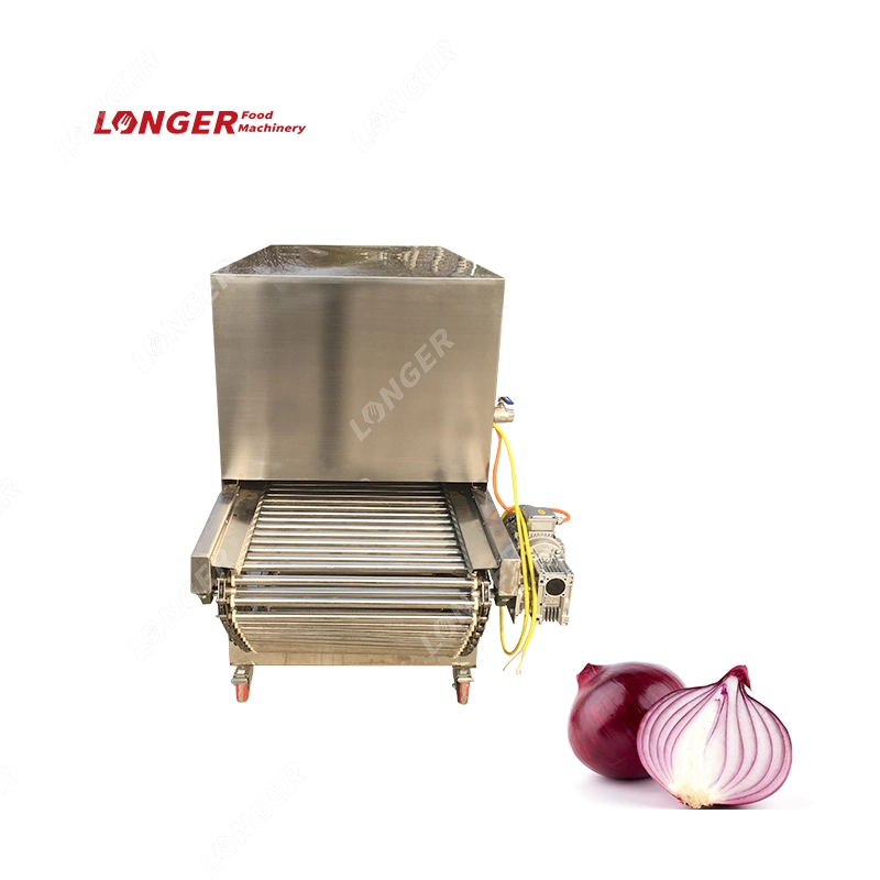 500-700kg/H Stainless Steel Full Automatic Onion Peeling Machine Skin Peeler for Sale