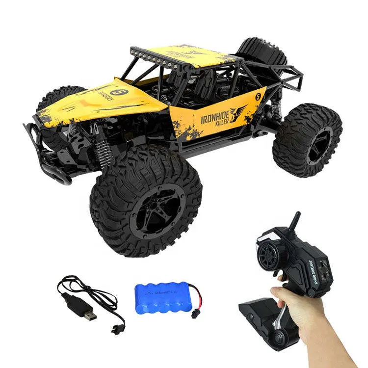 1/16 High Speed 4WD off Road Vehicles Racing RC Toy Electric Die Cast Metal Car