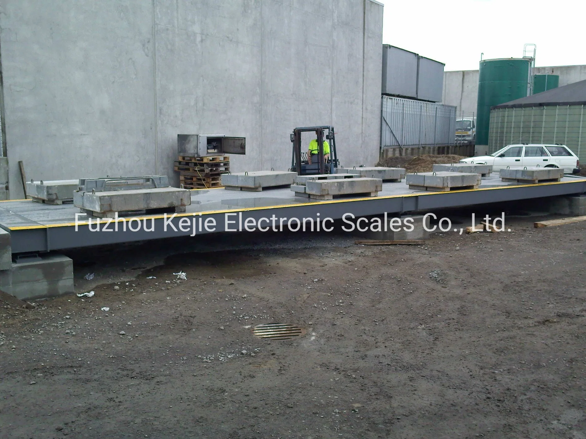 24X3m 100t Electronic Weighbridge /Truck Scale with Weighing Controller From China Kejie Factory for Industrial Truck Application