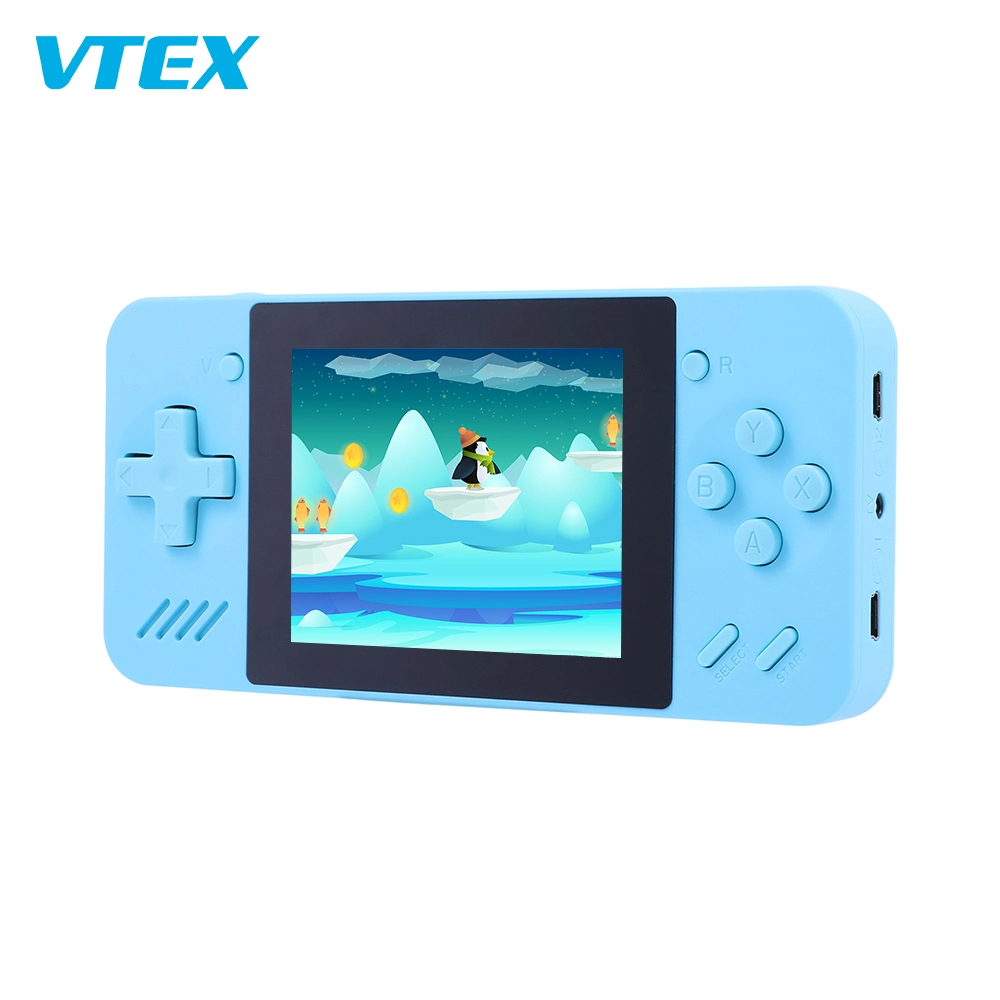 Haut de gamme console de jeu portable haute qualité LCD rétro 3.5 pouces intégré 600 Jeux batterie 5 000 mAh console de jeu d'alimentation mobile