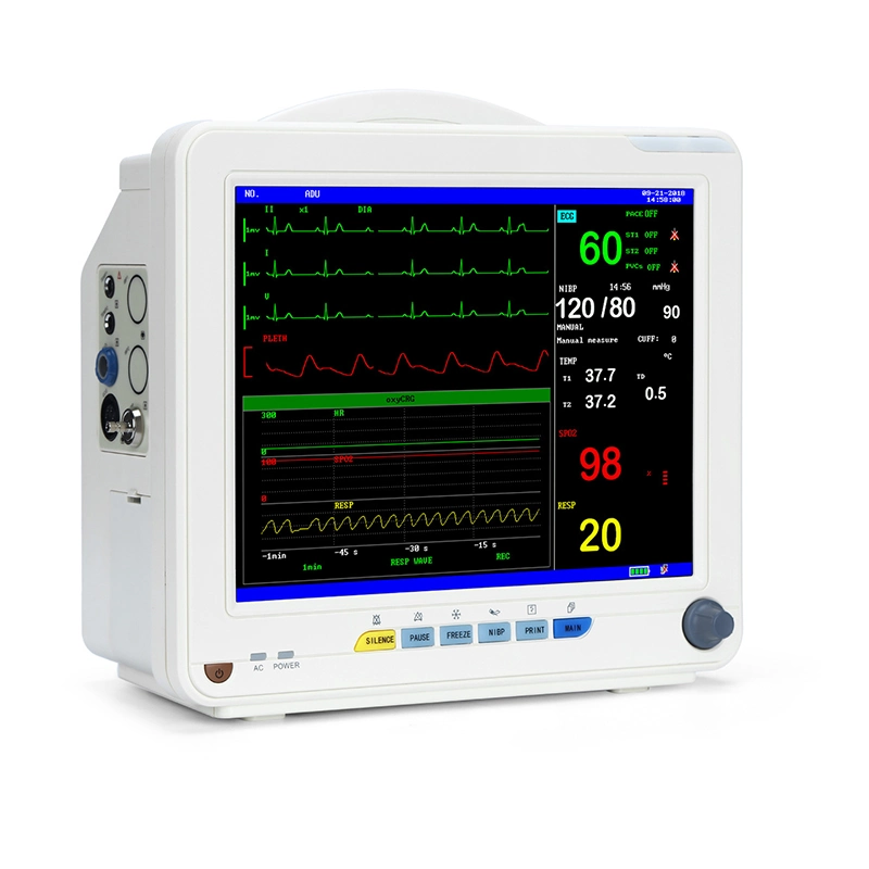 مراقبة ECG محمولة متعددة المعلمات للمنزل الطبي