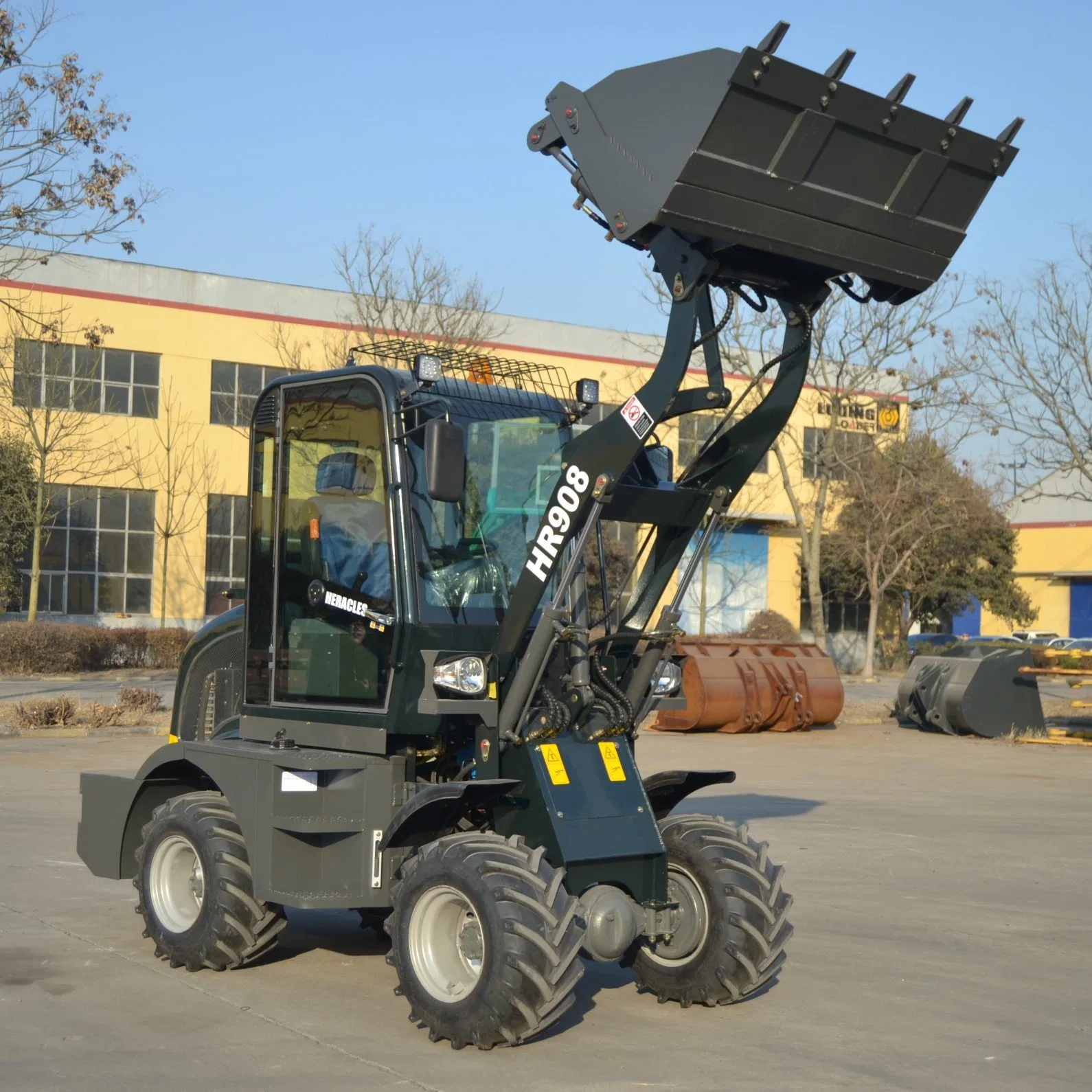 High Power Machinery Construction Front Compact Mini Wheel Loader