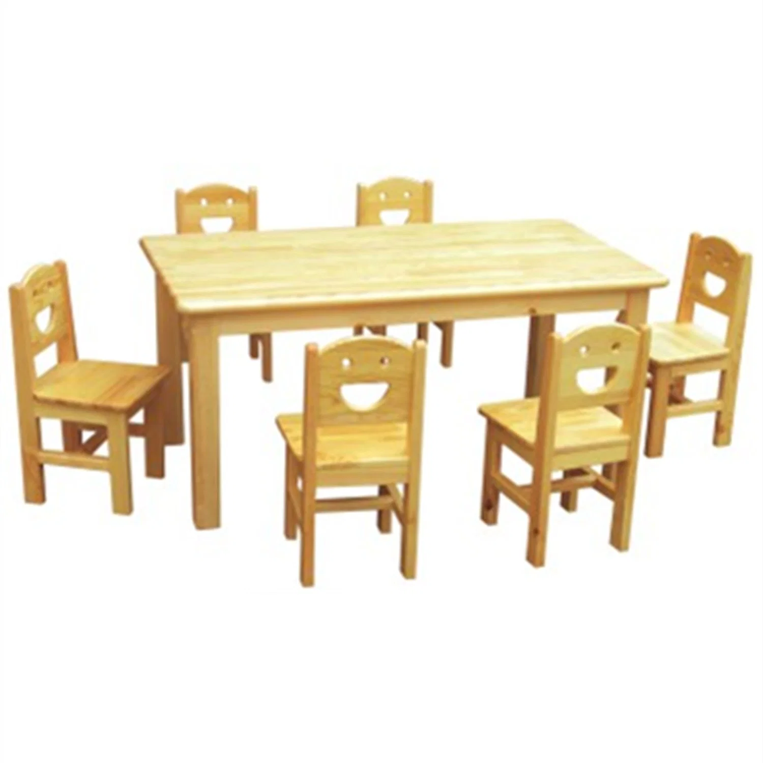 Los niños de kinder preescolar niños Silla de madera maciza de comer silla SL92