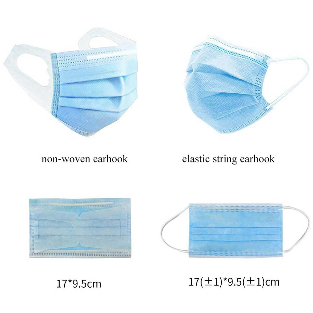 Disposable 3ply Non-Medical Protective Mask Respirator