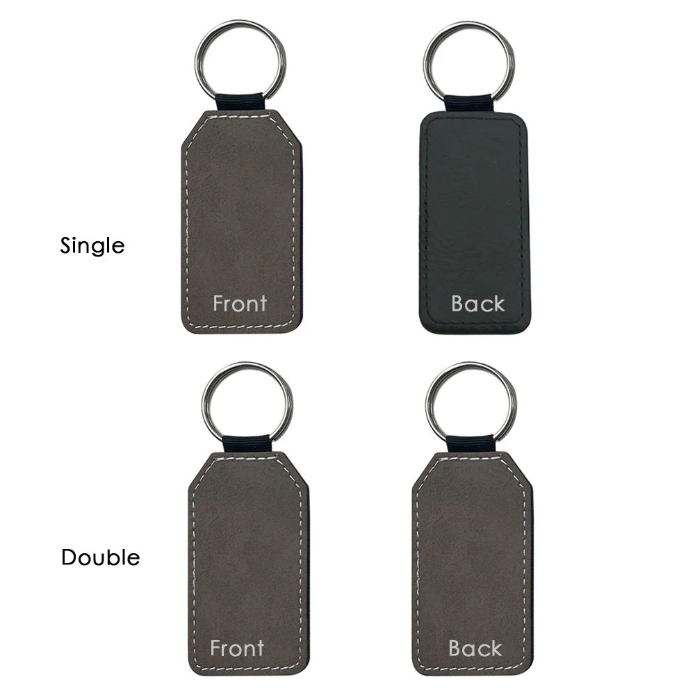 DIY Custom Sublimation Blank Double Sided Sublimation Keychain