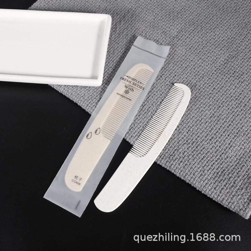 Luxury Villa Housekeeping Amenities Supply Pocket Comb One Time Use Basic Cleaning Hotel Amenities Supplies