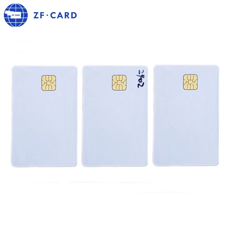 Contacto7816 ISO personalizado en blanco de PVC Smart Card Chip FM4428