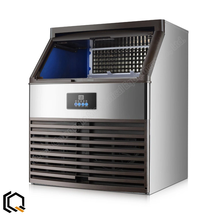 100kg 200kg 500kgs Hotel Use Cube Ice Machine for Food Service Big Capacity Outdoor Commercial Industrial Flake/Tube/Block Bullet Electric Ice Cube Maker