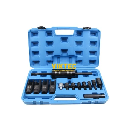 Auto Repair Engine Tool for 14PC Injector Extractor W/Slide Hammer