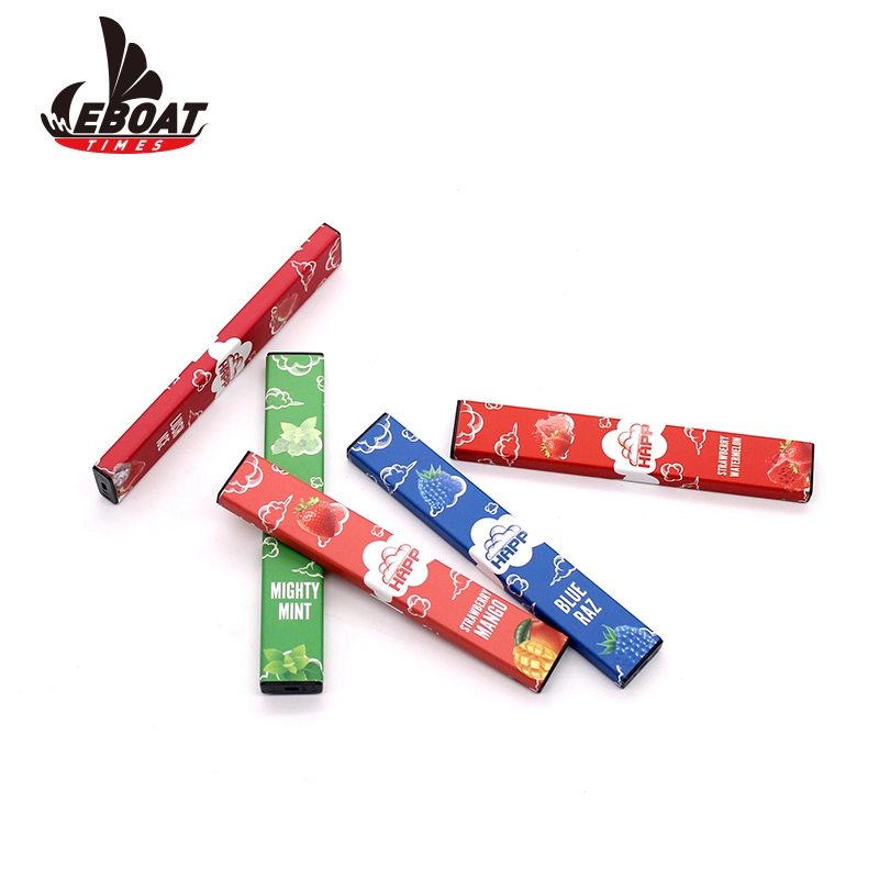 Eboattimes Original Factory Sell Happ Bar Vape Pen 1.2ml Diposable Vaporizer E Cigarette