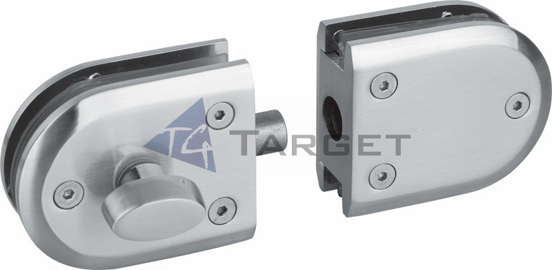 Zinc Alloy Glass to Wall Lock for Cabinet (LHL-201)