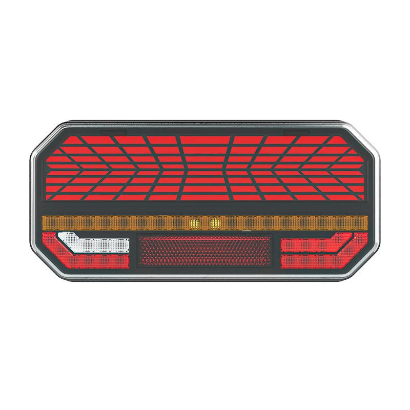 Combination Trailer Tail Light 12-24 V with Neon Effect Light Dynamic Indicator