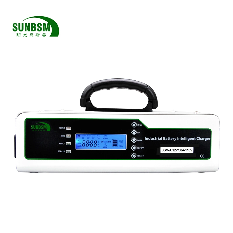 1200w Full Automatic Car Battery Charger 12v Digital For Lithium Battery