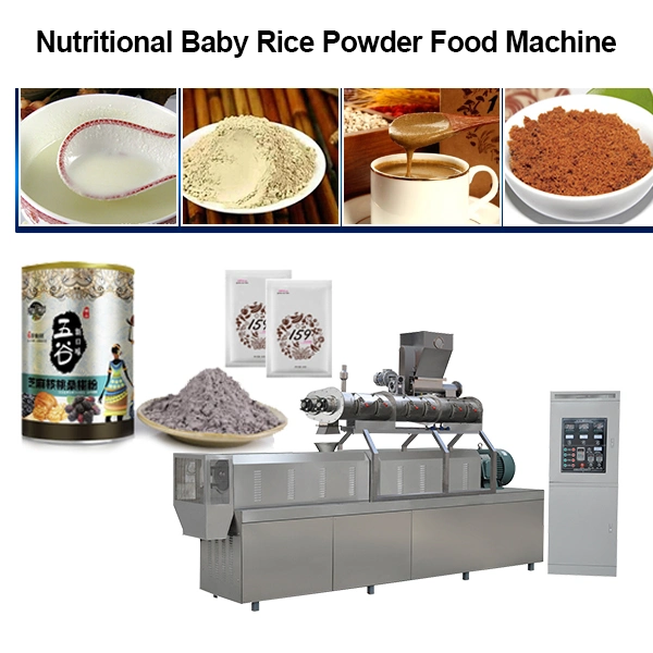 Automatic Nutritional Powder Processing Line Nutrition Flour Plants