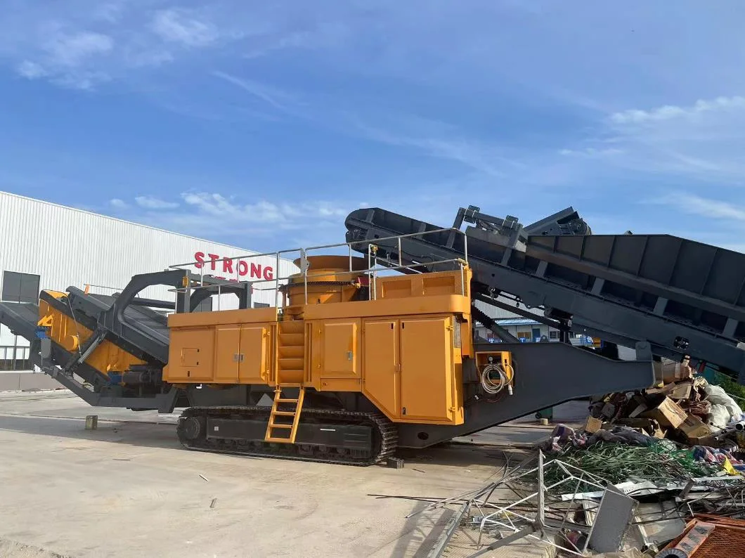 Gran capacidad Mining cantera Piedra trituradora Precio, planta trituradora de línea de Piedra Móvil de Piedra de concreto primario