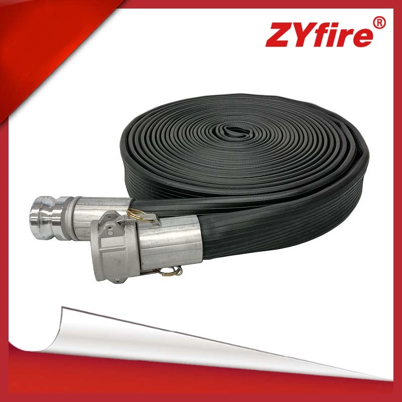 Zyfire Customized Industrial Fire Layflat Factory Rubber Hose Firefighting Equipment & Accessories