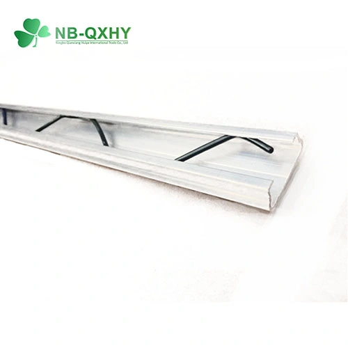 Aluminum Card Slots/ Lock Profile for Greenhouse Plastic Film Fixing