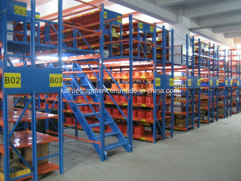 Steel Mezzanine Racking for Industrial Warehouse Storage