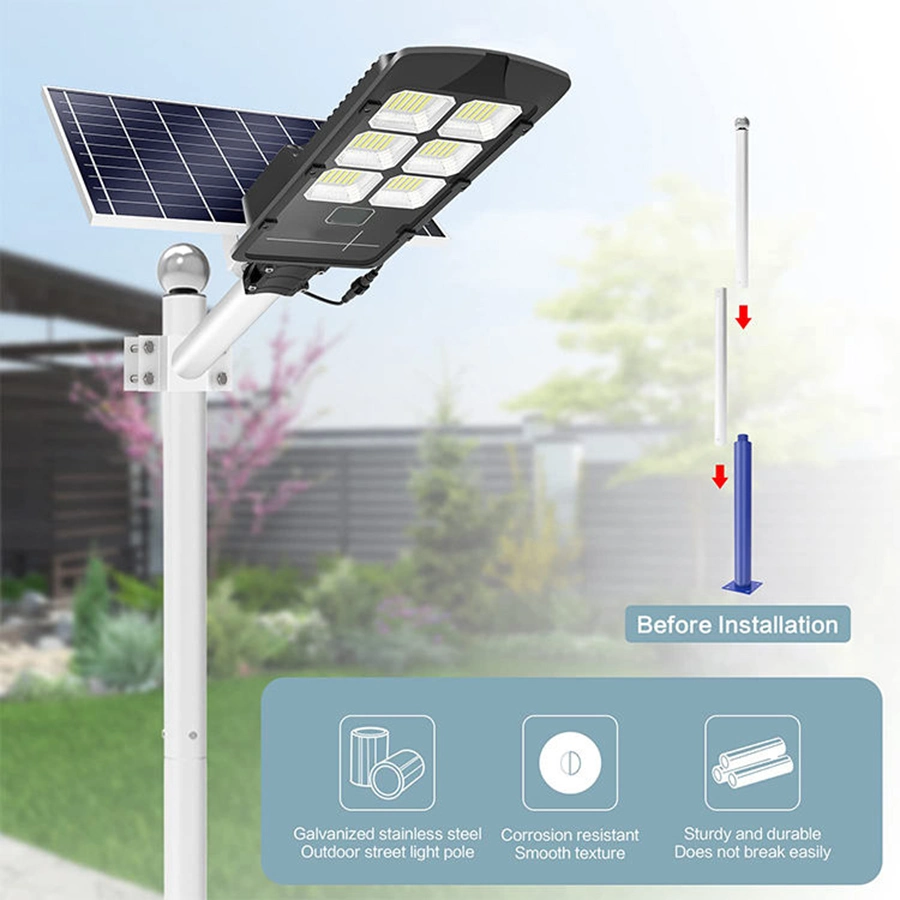 JH-Mech Outdoor Powder Coated Steel Used Street Light Poles