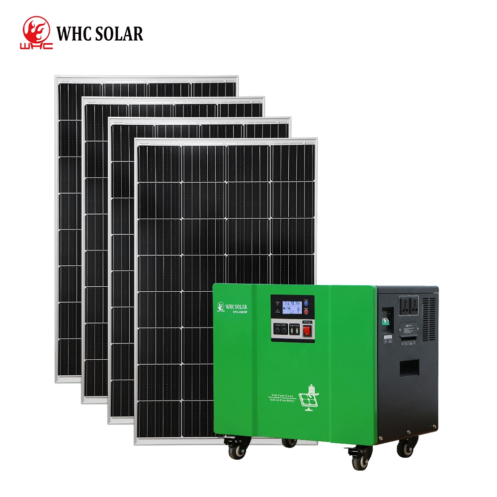 WHC 500 W 1 000 W 2 000 W système de batterie stockage d'énergie solaire lithium Batterie LiFePO4 batterie lithium vide