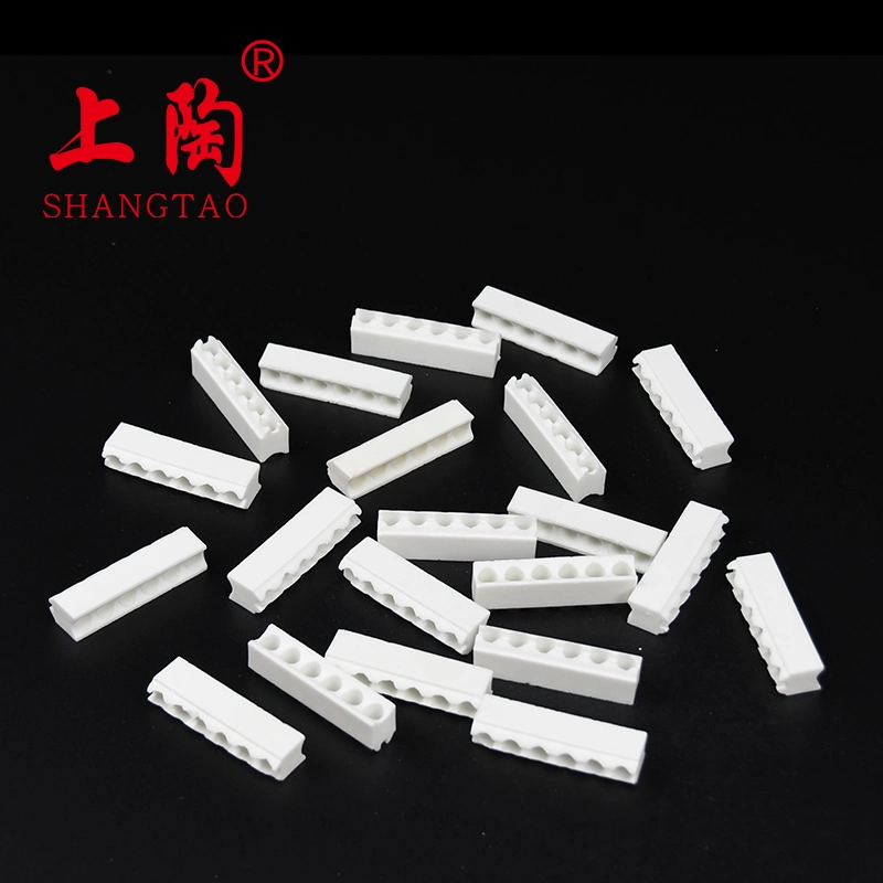 2022 Shanghai Gongtao 3mm 2holes Band Heizelement Isolator Steatit Keramik Für Heizkreis