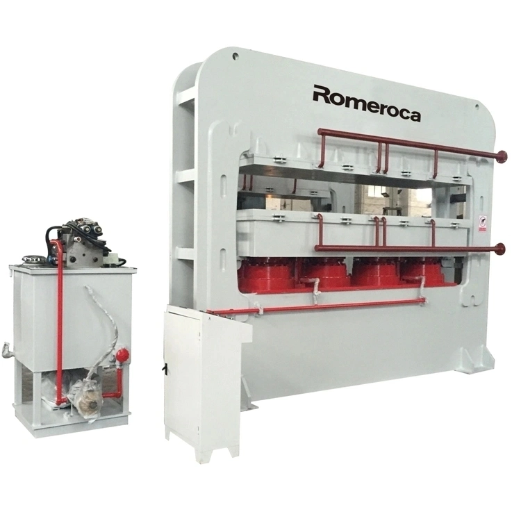 Holz Maschine Laminator Trade / Hot Press Sperrholz Herstellung Maschine / Hydraulische Melamin Presse Maschine