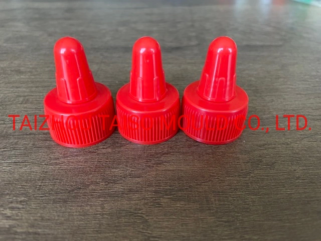 28/410 Plastic Twist Cap for Sriracha Hot Chili Salad Ketchup Tomato Barbecue Sauce