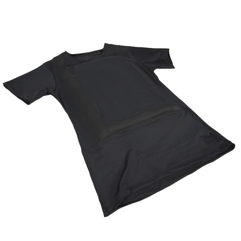 Police Military Uniform Nij Iiia. 44 UHMW-PE Concealed Tactical Bulletproof T-Shirt