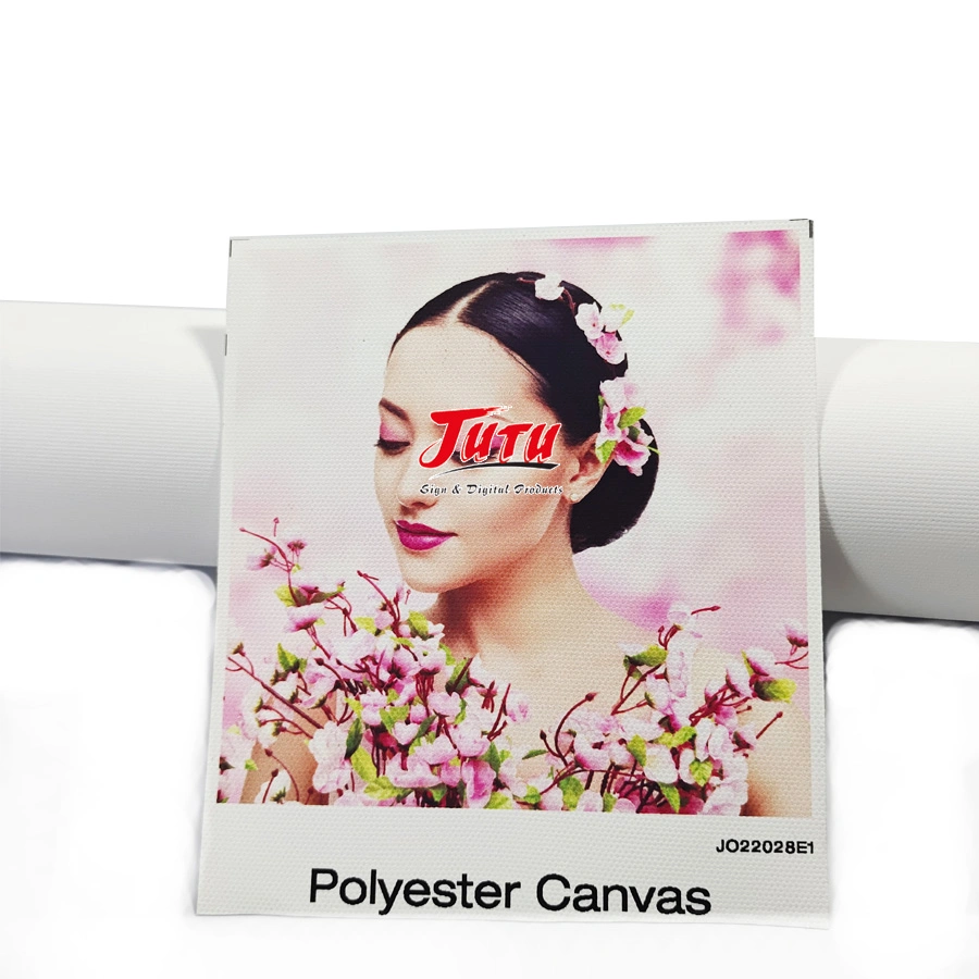 Jutu Oil Painting Accurate Color Performance for Home/Commercial Area Decoration Digital Printing Canvas