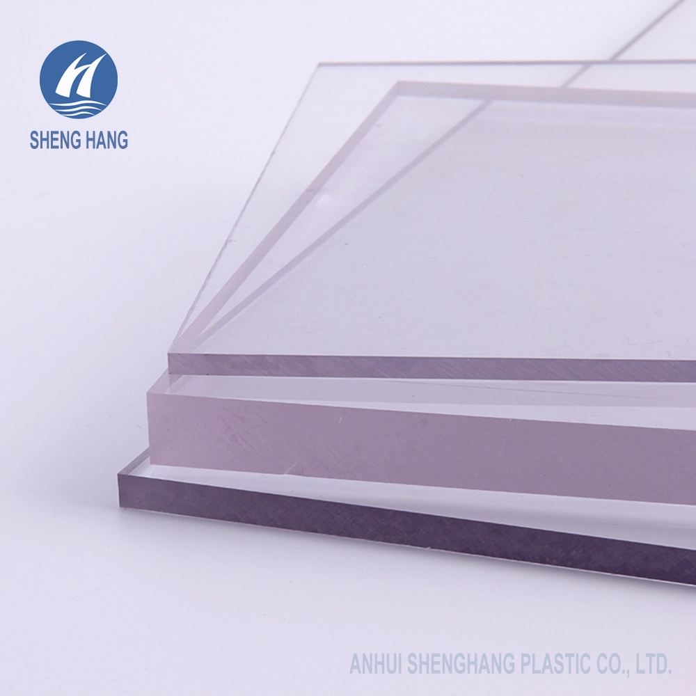 High Strength Thick Plastic Board 15mm 20mm Solid Polycarbonate Flat Sheet