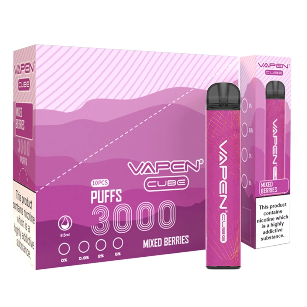 Vapen Cube 3000 Puffs Vape Juice Smok Puff Plus 3000 Puffs Wholesale/Supplier Vape Pen