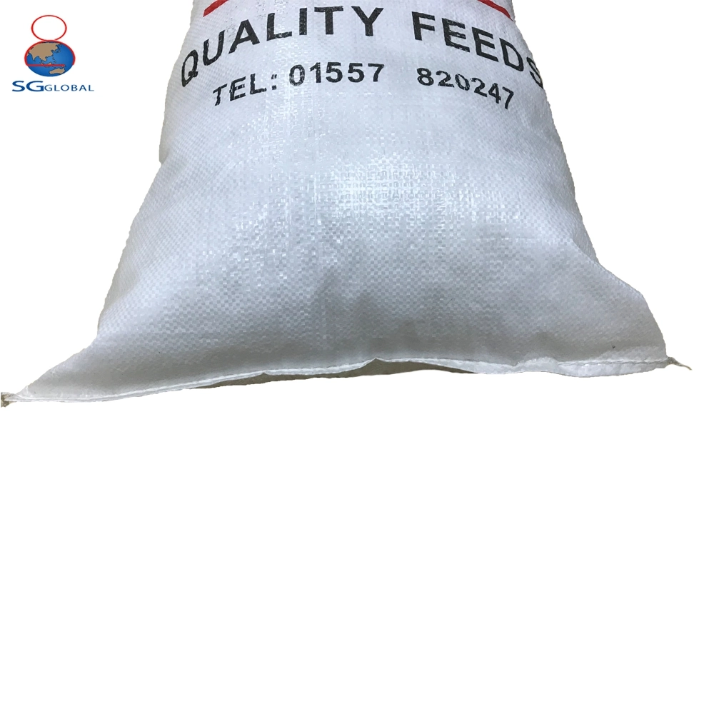 Polypropylene Woven 5kg 10kg Rice Packaging Eco Friendly Rice Bag