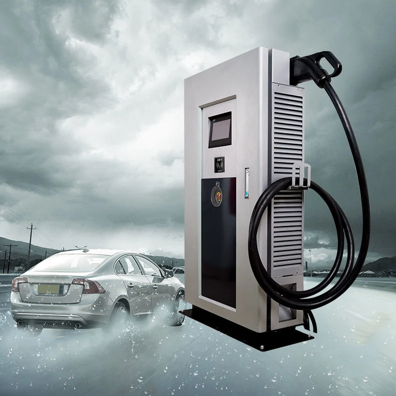 DC Chargeur Faible Consommation en Veille Vente Directe 30kw 40kw 60kw Double Pistolet d'Amarrage Convient à la Plupart des Chargeurs de Véhicules Électriques