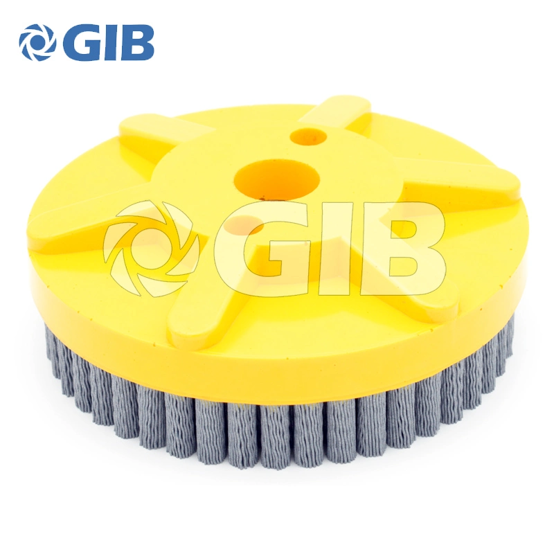 Od 150 mm, Abrasive Nylon Disc Brush, Deburring Tool, Grit 320