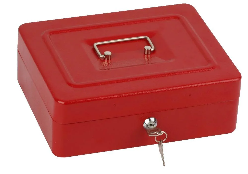 Small Money Cash Box for Office and School Use