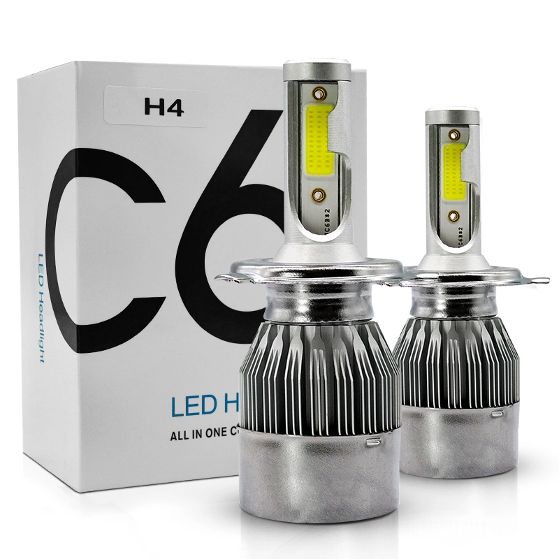 De alta potencia super brilhante Bajo levou Bombillas De Faros H4 H7 Auto LED 881 H13 H1 H3 9005, 9006 de 880 H11 H7 H4 C6 longe do LED