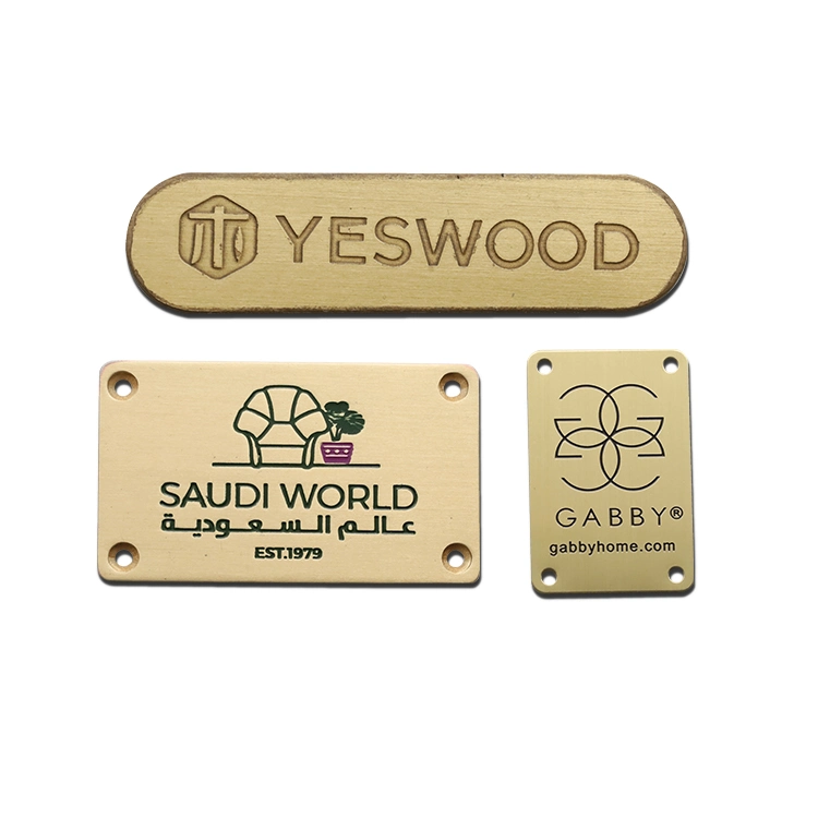 2022 New Design Factory Supply Metal Brand Logo with ISO9001 Certification