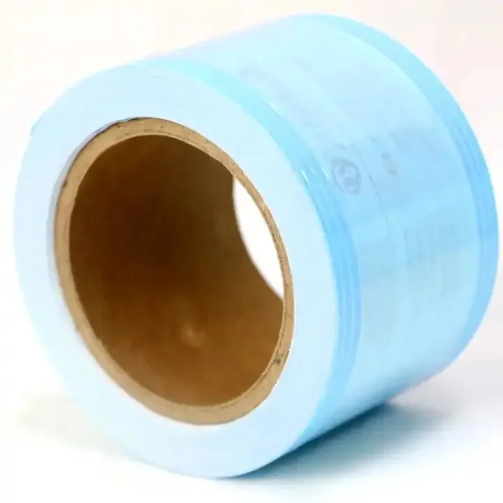Embalagem plana Bolsa de esterilização descartável médica/rolos/bobina de alimentação dentária