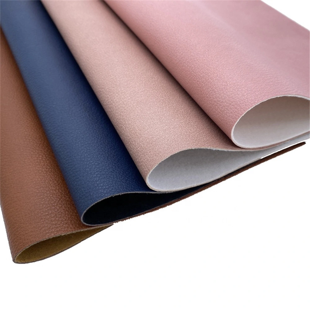 Soft Hand Feel Faux Leather Fabrics Wholesale/Supplier Faux Leather