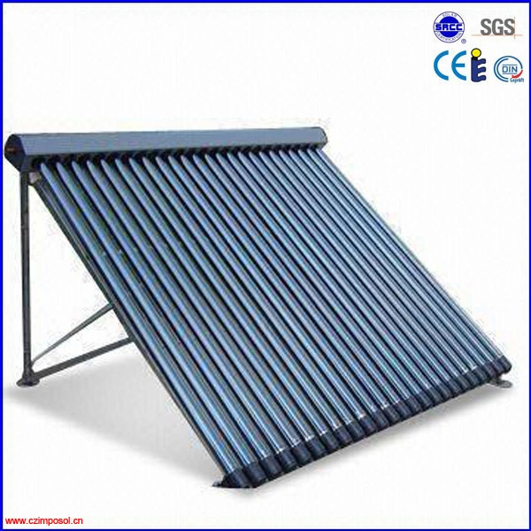 Powder Coating Metal-Glass Heat Pipe Solar Collector