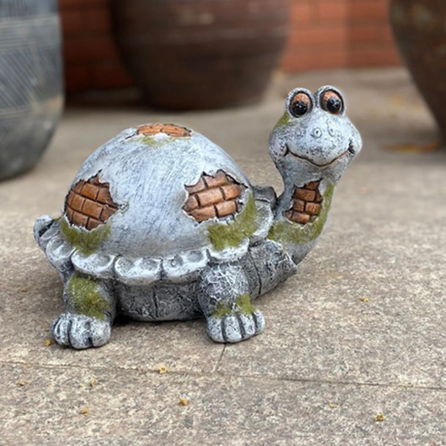 Customized MGO Animal Figurine for Garden Statue Ornament Decoration Frog Figurine Outdoor Sculpture